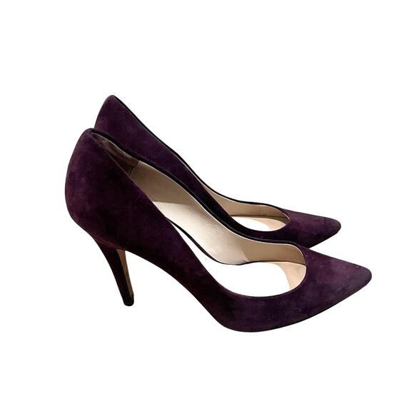 Barneys New York Co-Op Shoes Womens Size 40 Brown Suede High Heel Pumps - Picture 3 of 9